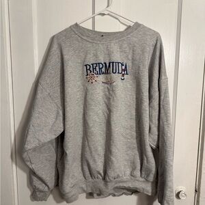 Gray Bermuda sweatshirt XXL